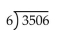 Divide. -  A) 584 R1 B) 583 R8 C) 584 R2 D) 584
