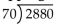 Divide, dropping zeros from the divisor. -  A) 42 B) 41 C) 41 R10 D) 41 R60
