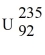 In the fission reaction n +   →   + ? + 4n, what are the Z and A for the unknown fission product? A)  37, 90 B)  35, 94 C)  36, 90 D)  37, 91 E)  36, 91