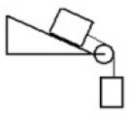 Two masses are connected by a string which passes over a pulley with negligible mass and friction. One mass hangs vertically and one mass slides on a 30.0 degree incline. The inclined surface has a coefficient of kinetic friction of 0.200. The vertically hanging mass is 6.00 kg and the mass on the incline is 4.00 kg. The magnitude of the acceleration of the 4.00 kg mass is (the initial velocity of the 4.00 kg mass is down the incline)    A)  7.16 m/s<sup>2</sup>. B)  5.84 m/s<sup>2</sup>. C)  2.98 m/s<sup>2</sup>. D)  1.53 m/s<sup>2</sup>. E)  0.00 m/s<sup>2</sup>.