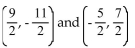 Find the midpoint of the segment with the given endpoints. -  A)    B)    C)    D)   