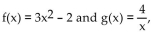 Find the requested composition of functions. -Given   find f°g(x) . A)    B)    C)    D)   