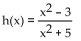 Find f(x) and g(x) such that h(x) =   -  A)    B)    C)    D)   