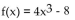 Determine whether the function is one-to-one. -  A) Yes B) No
