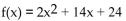 Find the x-intercepts. -  A) x-intercepts (-4, 0) and (3, 0)  B) x-intercepts (4, 0) and (3, 0)  C) x-intercepts (4, 0) and (-3, 0)  D) x-intercepts (-4, 0) and (-3, 0) 