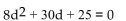 Solve the equation by completing the square. -  A)    B)    C)    D)   