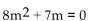Solve the equation by completing the square. -  A)    B) 0 C)    D)   