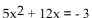 Solve. -  A)    B)    C)    D)   