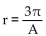 Solve the formula for the indicated letter. Assume that all variables represent nonnegative numbers. -  A)    B)    C)    D)   
