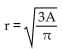 Solve the formula for the indicated letter. Assume that all variables represent nonnegative numbers. -  A)    B)    C)    D)   