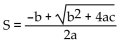 Solve the formula for the indicated letter. Assume that all variables represent nonnegative numbers. -  A)    B)    C)    D)   
