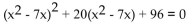 Solve. -  A) 4, 3 B)    C)    D)   