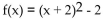 Without graphing, find the line of symmetry. -  A) x = -2 B) x = -1 C) x = -3 D) x = 2