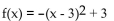 Without graphing, find the line of symmetry. -  A) x = -3 B) x = 4 C) x = 3 D) x = 2