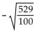 Simplify. -  A) does not exist as a real number B)    C)    D)   