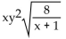 <strong>Identify the radicand.  </strong> A)x + 1 B)   C)   D)   <div style=padding-top: 35px> 