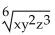 Rewrite with rational exponents. -  A)    B)    C)    D)   