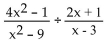 Divide and simplify. -  A)    B)    C)    D)   