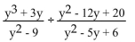 Divide and simplify. -  A)    B)    C)    D)   