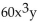 <strong>Find the LCM. </strong> A) B)60xy C) D)