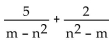 Add or subtract. Then simplify. If a denominator has two or more factors (other than monomials) , leave it in factored form. Express the answer using the denominator of the first fraction when applicable. -  A)    B)    C)    D)   