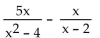 Add or subtract. Then simplify. If a denominator has two or more factors (other than monomials) , leave it in factored form. Express the answer using the denominator of the first fraction when applicable. -  A)    B)    C)    D)   