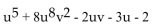 Determine the degree of the polynomial. -  A) 15 B) 10 C) 8 D) 18