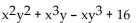 Arrange in ascending powers of x. -  A)    B)    C)    D)   