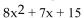 Solve the problem. -Find the perimeter of the geometric figure. Rectangle: length   width   A)    B)    C)    D)   
