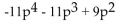 <strong>Collect like terms. </strong> A) B) C) D)