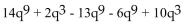 Collect like terms. -  A)    B)    C) Cannot be simplified D)   