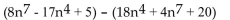 Subtract. -  A)    B)    C)    D)   