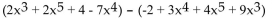 Subtract. -  A)    B)    C)    D)   