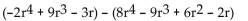 Subtract. -  A)    B)    C)    D)   