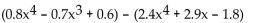 Subtract. -  A)    B)    C)    D)   