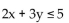 Choose the ordered pair which is a solution of the inequality. -  A) (1, 2)  B) (1, 1)  C) (0, 2)  D) (3, 2) 