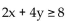 Choose the ordered pair which is a solution of the inequality. -  A) (0, 0)  B) (1, 0)  C) (3, 2)  D) (1, 1) 