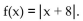 Find the function value. -Find f(4) when   A) -12 B) 4 C) -8 D) 12