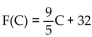 Solve the problem. -The function F described by   gives the Fahrenheit temperature corresponding to the Celsius temperature C. Find the Fahrenheit temperature equivalent to -15 °C. A) -49 °F B) 5 °F C) -76 °F D) -22 °F