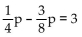 Solve using the addition and multiplication principles together. -  A) 21 B) -21 C) 24 D) -24