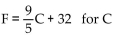 Solve for the given letter. -  A)    B)    C)    D)   