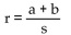 <strong>Solve for the given letter. a + b = s + r for r</strong> A)r = a + b - s B) C)r = s(a + b) D)