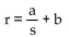<strong>Solve for the given letter. a + b = s + r for r</strong> A)r = a + b - s B) C)r = s(a + b) D)