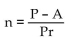 <strong>Solve for the given letter. A = P(1 + nr)for n</strong> A) B) C) D)