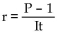 <strong>Solve for the given letter. I = prt for r</strong> A) B)r = P - tI C) D)
