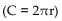 Solve the problem. -A circle has a circumference of   meters. Find the radius, r, of the circle.   A) 8 m B) 48 m C) 12 m D) 24 m