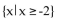 Write interval notation. -  A)    B)    C)    D)   