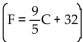 Solve. -In order for a chemical reaction to take place, the Fahrenheit temperature F of the reagents must be at least 197.57° F. At what Celsius temperatures C will the reaction occur?   A)    B)    C)    D)   
