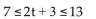 Solve. -  A) (2, 5)  B) [2, 5] C) [-5, -2] D) (-5, -2) 