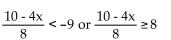 Solve. -  A)    B)    C)    D)   